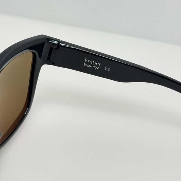 Smith Sunglasses Ember Black 807 Polarized 56-16-135 - Picture 5 of 8
